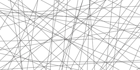 Abstract beautiful perfect random Diagonal lines background. Geometric lines pattern transparent background. Black and white abstract random chaotic liens with business banner design template, vector.