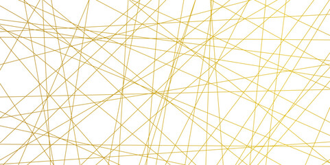  Abstract luxury gold geometric random chaotic lines with many squares and triangles shape background. geometric random chaotic seamless line design with transparent background, vector illustration.