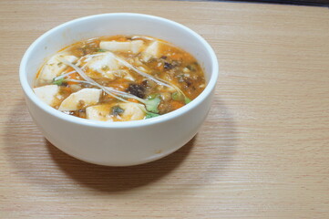 熱々の麻婆豆腐