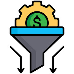 Sales Funnel Icon