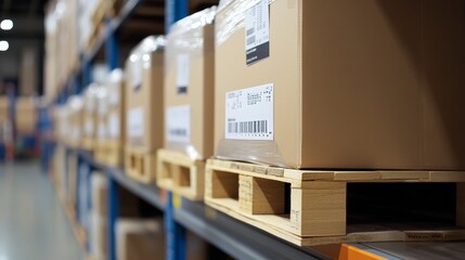 Efficient labeling of inventory items in the warehouse for enhanced organization and tracking
