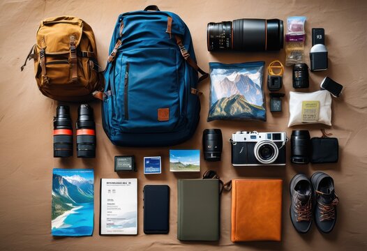 essential travel items every explorer including organization tips seamless journeys, accessories, adventure, bags, blanket, checklist, electronics