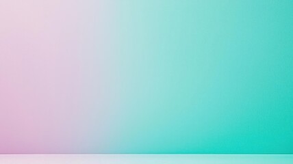 Obraz premium A soft gradient background with gentle hues of pastel pink and green, perfect for presentations or inspirational designs.
