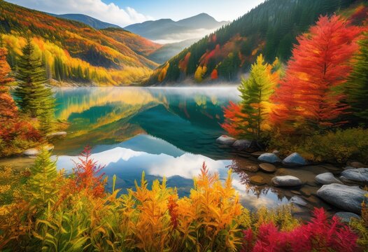 stunning scenic views serene locations featuring uncrowded natural beauty majestic landscapes, scenery, nature, mountain, lake, forest, river, sky