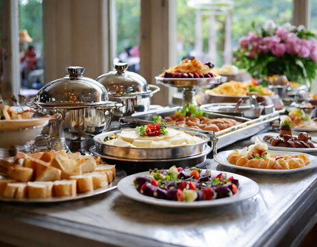 Szwedzki st&oacute;ł bufet