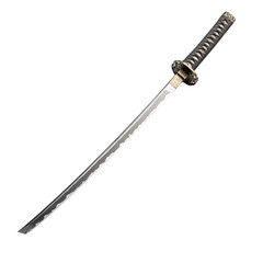 Antique samurai sword, art, beautiful, delicate, cut background, ready to use