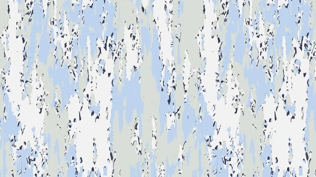 Military pixel flecktarn camouflage illustration seamless pattern winter camo texture banner illustration wallpaper animation