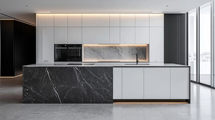 A minimalist contemporary kitchen 