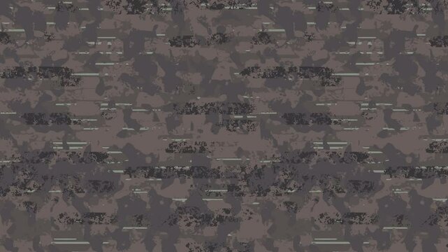 Military pixel flecktarn camouflage illustration seamless pattern urban city camo square texture banner illustration wallpaper animation