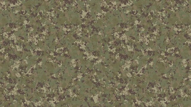 Military pixel flecktarn camouflage illustration seamless pattern urban city camo square texture banner illustration wallpaper animation