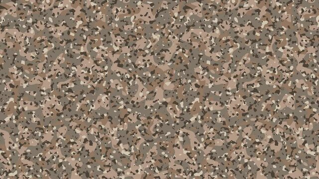Military pixel flecktarn camouflage illustration seamless pattern arid desert camo square texture banner illustration wallpaper animation