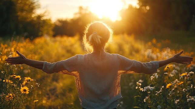 A person adapting to a major life change, like retirement or empty nest syndrome, finding new purpose and joy, highlighting resilience in life transitions