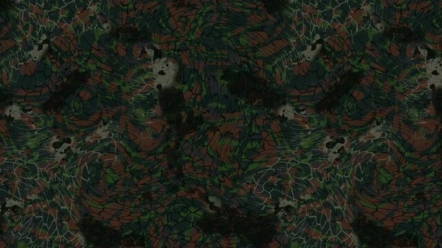 Military pixel flecktarn camouflage green grey woodland camo texture pattern horizontal banner illustration wallpaper