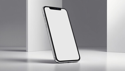 3d render of a phone mockup