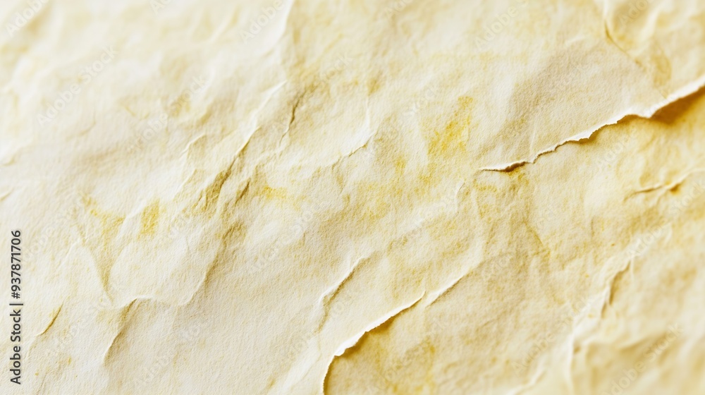 Poster paper texture background light yellow watercolour paper grain fin with cold pressed paper in 300 gsm