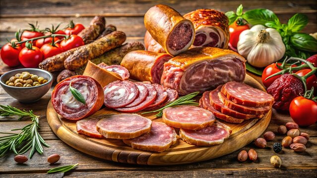 Mixed roast meat including gnummareddi, torcinelli, bombette martinesi