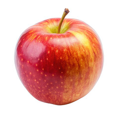 red apple isolated on white