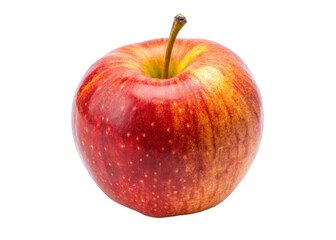 red apple isolated on white