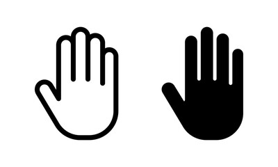 Hand icon set