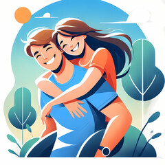 couple illustration