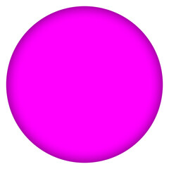 pink glossy sphere