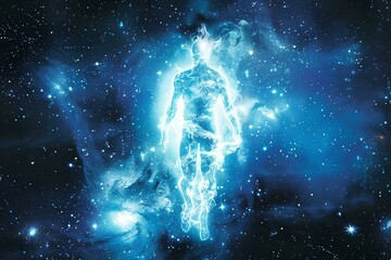 night scene on a petri dish with bacteria, microfilm and mold in hand in a close up. A dark undertone concept for medical science research. 