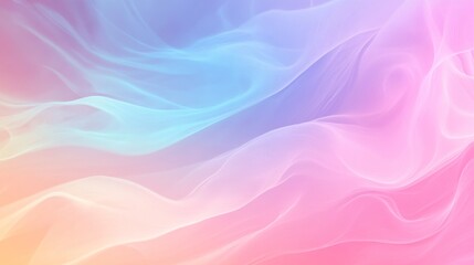 Obraz premium Abstract gradient background with soft pastel colors blending smoothly, perfect for text overlay