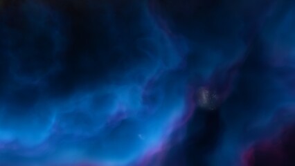 Night sky - Universe filled with stars, nebula and galaxy