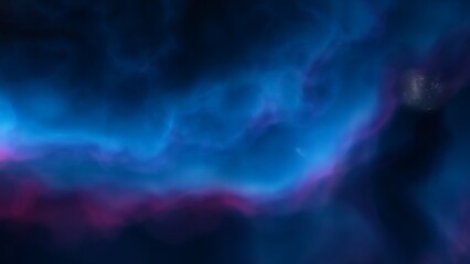 Night sky - Universe filled with stars, nebula and galaxy