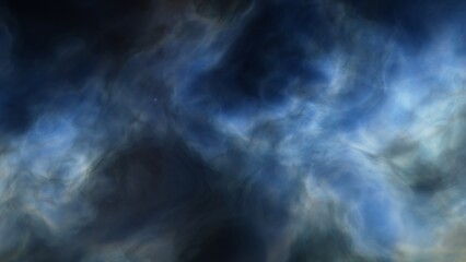 Night sky - Universe filled with stars, nebula and galaxy