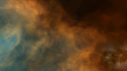 Night sky - Universe filled with stars, nebula and galaxy