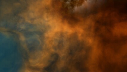 Night sky - Universe filled with stars, nebula and galaxy