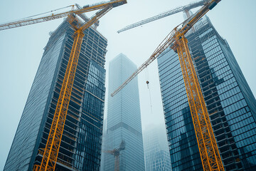 Fototapeta premium building under construction