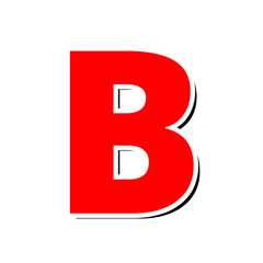 3d Letter B