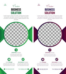 Business Marketing rollup banner design, corporate Business rollup banner Template Design. Digital Marketing Agency rollup banner design.