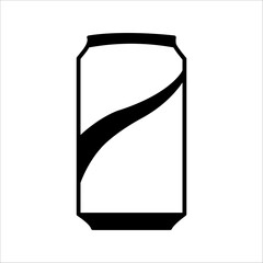 Soda Can icon. for mobile concept and web design. vector illustration