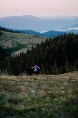 Obraz premium hiking in the mountain