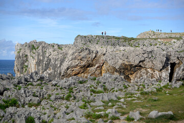 Fototapeta premium Bufones del Pria in Asturias, Spain