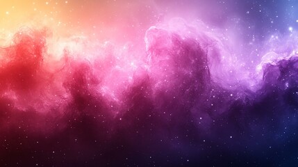 Naklejka premium Smooth Pastel Grainy Gradient Background in Light Purple and Pink with Noise Texture Effect for Banner Design - Generative AI