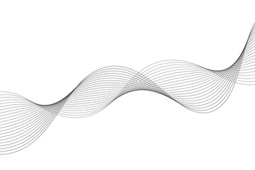 Abstract Tech Waves for a Digital Corporate Background.