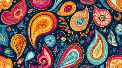 Fototapeta premium Paisley pattern