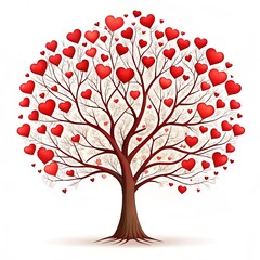 Obraz premium tree with heart