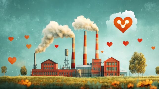 Love in the Air: A Factory with a Heart