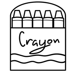 crayons doodle