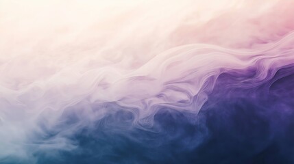 Dreamy pastel smoke swirling in a soft gradient of pink, purple, and blue hues

