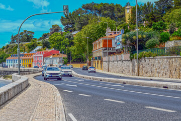 Estrada Marginal, Küstenstraße zwischen Lissabon und Cascais