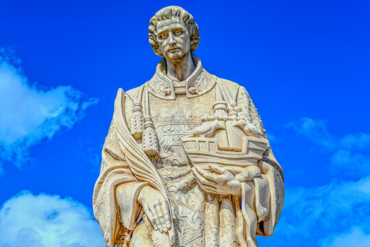 Est&aacute;tua de Sao Vicente, Hl. Vinzenz &ndash; Patron von Lissabon