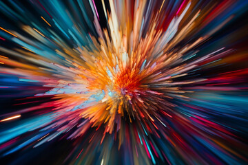 abstract background with splashes. generative AI.	
