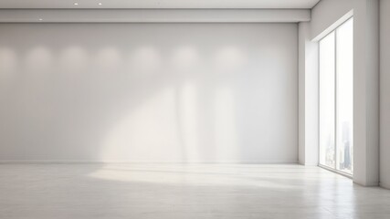 abstract white empty room wall background.
