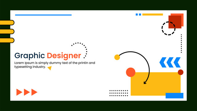 tematic template shape geometric power point